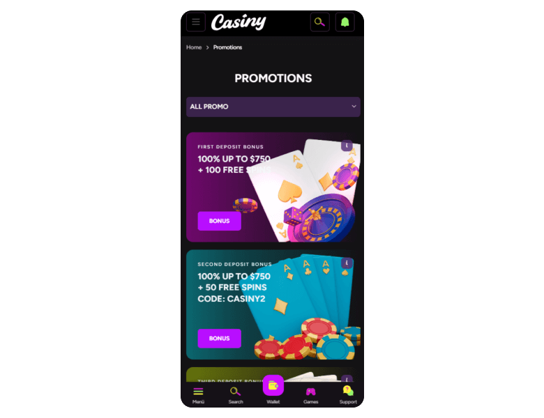 Experience the Excitement Casiny Casino